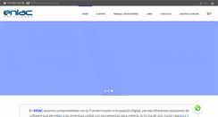 Desktop Screenshot of eniacsoluciones.com.ar